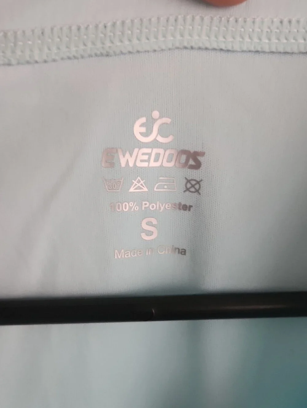 Ewedoos Light Aqua 1/4-Zip Sun Shirt